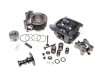 Set Motor + Chiulasa Scuter 4T 80cc GY6 Roco - Cilindru, Piston, Segmenți, Chiulasă Completă - Compatibil ATU Explorer, Baotian, Benzhou, etc.