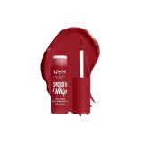 Ruj de Buze Lichid Mat, NYX Professional Makeup, Smooth Whip Matte, 14 Velvet Robe, 4 ml