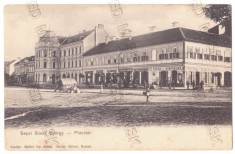 1860 - Sf. GHEORGHE, Covasna, Market, Romania - old postcard - unused - 1916