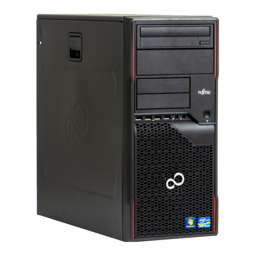 Unitate calculator Tower refurbished Fujitsu Celsius M720 Tower, Procesor Xeon E5 1620, Memorie RAM 32 GB, SSD 128 GB + HDD 1 TB, Placa Video Nvidia Q