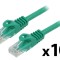 Patch cord verde 3m UTP 6 Fire: 8