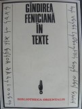 Gandirea Feniciană &icirc;n Texte - Constantin Daniel, 1979, Filosofie Antică