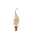 Bec LED Filament Lumanare E14 Gold 3.5W Dimabil