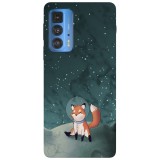 Husa compatibila cu Motorola Edge 20 model Space Fox, Silicon, TPU, Viceversa