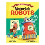 Little Leonardo's MakerLab Robots Carte Actiuni Hands-on Young Readers Coding AI