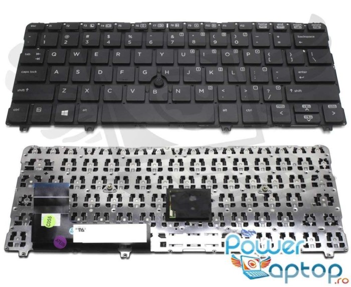 Tastatura HP EliteBook 820 G2 layout US fara rama enter mic