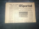 ZIARUL SPORTUL 18 IANUARIE 1982