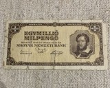 Bancnota 1 milion de milioane Pengo 1946 Ungaria