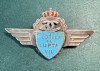 Insigna Aviatie Romania Regimentala Flotila de lupta 7 ani argint Romania