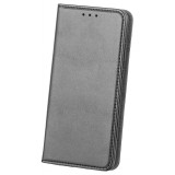 Husa Piele OEM Smart Magnetic pentru Xiaomi Redmi 7A, Neagra