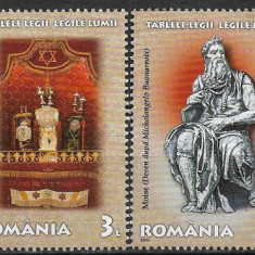 B1434 - Romania 2013 - Legile lumii 4v., neuzat,perfecta stare