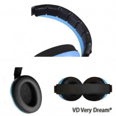 Casti antifonice pentru copii, SoundStop, VD Very Dream®, Albastru