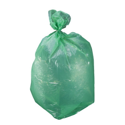 SACI MENAJ POLIETILENA 120L / VERDE, 10/SET foto