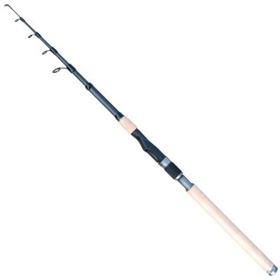Lanseta telescopica carbon spinning Baracuda Rexus 2.7 m A:10-40 g, 6 tronsoane, actiune parabolica foto