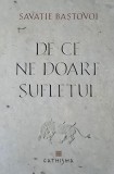 Carte De ce ne doare sufletul Cathisma Non-fictiune Paperback brosat imbarbatare suflet indurerat