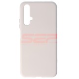 Husa Silicon Huawei Nova 5T Gri, Protectie Premium, High Copy