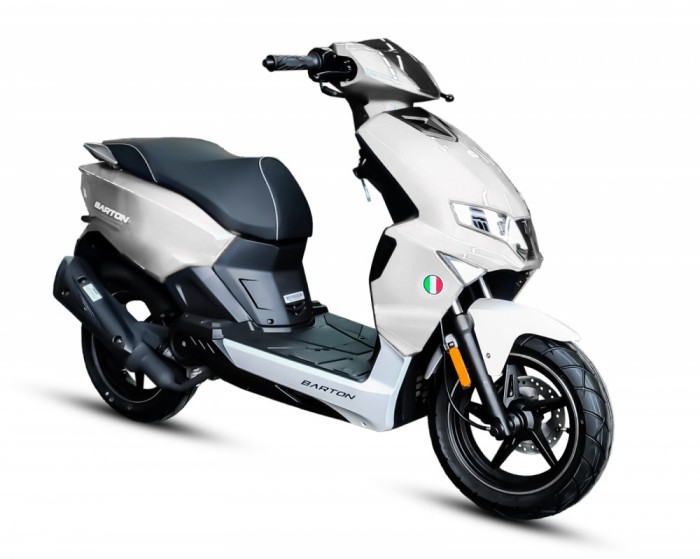 Scuter Barton Active 50cc, culoare alb Cod Produs: MX_NEW MXACTIVE50AL