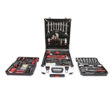 Trusa Valiza Troler Aluminiu Scule Profesionale 187 Piese + LIVRARE GRATUITA!