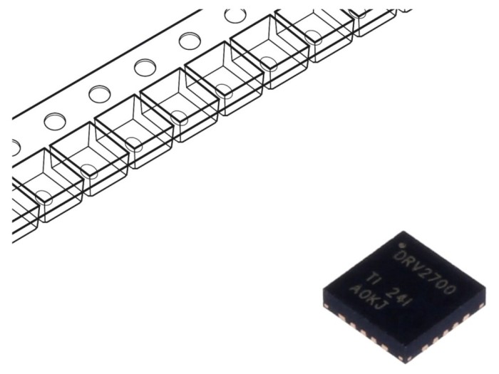 Driver IC cu QFN20 și 3...5,5VDC