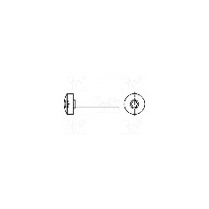 Surub M3, otel, 5mm, cap rotund, BOSSARD, 5401271
