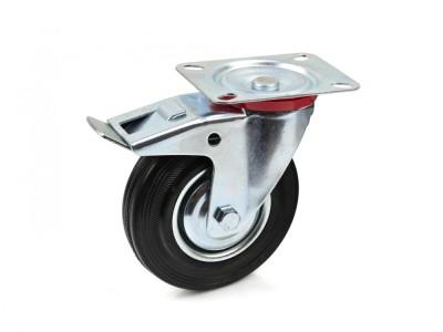 Roata pivotanta cu frana 125 mm Geko G71519 foto