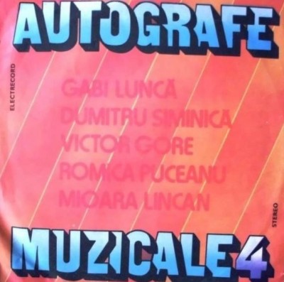 Autografe muzicale 4 foto