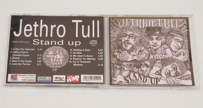 Jethro Tull &ndash; Stand Up - CD audio original NOU