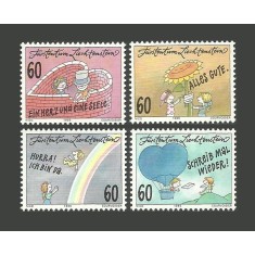 Liechtenstein 1995 - Greeting Stamps, serie neuzata