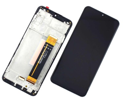 Display Samsung Galaxy M33 5G M336 cu Rama Negru Black foto