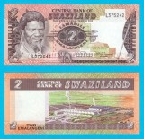 Swaziland (p#8) 2 Emalangeni 1984 UNC &#039;Sobhuza II&#039; serie: L375242