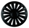Capace Roti 15 inch Negre Luxury - Set 4 Bucati - Universale ABS