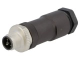 Mufă M12 4 PIN T-Power cu Cablu și Terminal cu Șurub