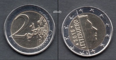 LUXEMBURG 2015 2 euro foto