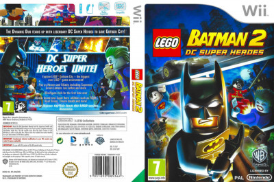 Joc Nintendo Wii Lego BATMAN 2 DC Superheroes Wii classic, Wii mini,Wii U foto
