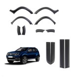 Kit protectie bandouri laterale aripi si usi dedicate Dacia Duster 2010-2017 ? ALM