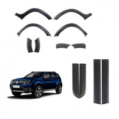 Kit protectie bandouri laterale aripi si usi dedicate Dacia Duster 2010-2017 ® ALM