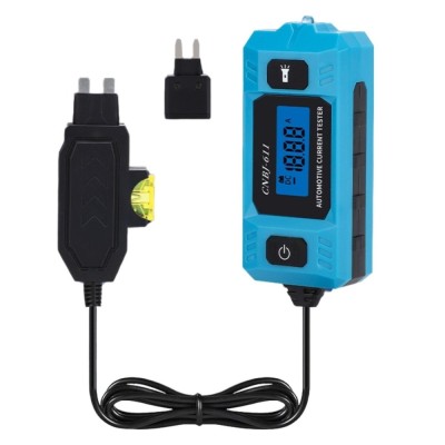 Tester Curent Auto Techstar&amp;reg; CNPJ-611, Cu Afisaj LCD Iluminat, Detectie Sigurante, Precizie &amp;plusmn;2% foto