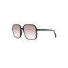 Guess Ochelari de Soare pentru Femei Ramă Neagră cu Lentile Maro Degrad&eacute; L 57mm