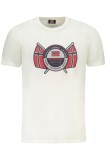 Cumpara ieftin Norway Tricou barbati cu logo, din bumbac, Regular fit, Alb, M