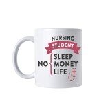 Cana alba personalizata asistenta Nursing, INOVATIX&reg;. 330ml
