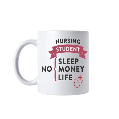 Cana alba personalizata asistenta Nursing, INOVATIX&amp;reg;. 330ml foto