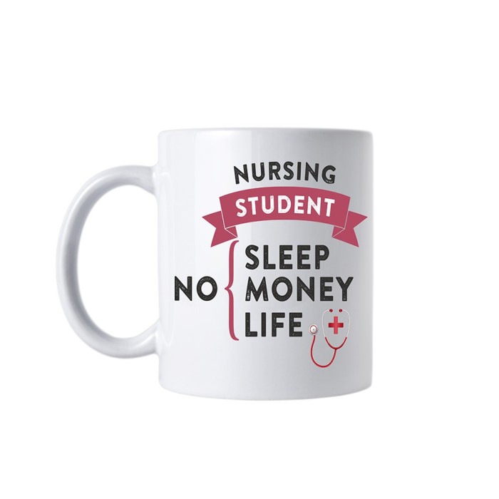 Cana alba personalizata asistenta Nursing, INOVATIX&reg;. 330ml