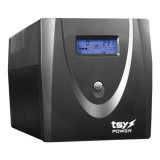 UPS TSY Power, 1200VA/720W, LCD, line interactive, 4 x Schuko TSY-MP-1K2-LCD SafetyGuard Surveillance