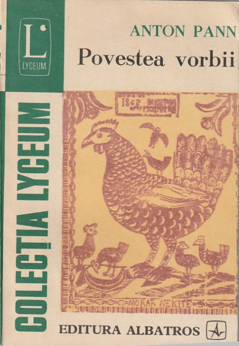 ANTON PANN - POVESTEA VORBII