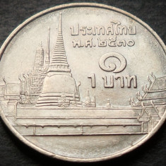 Moneda 1 BAHT - THAILANDA, anul 1987 * cod 4580 A = UNC