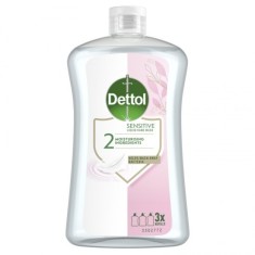 DETTOL Sapun lichid antibacterian pentru m&acirc;ini, rezervă pentru piele sensibilă, 750 ml