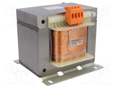 Transformator INDEL 1000VA 400VAC 230V cu şurub IP00 foto