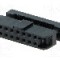 Conector IDC, 14 pini, pas pini 2mm, AMPHENOL - T826114A100CEU