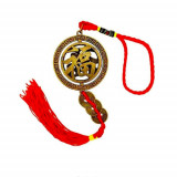 Amuleta rosie Feng Shui - 26cm- Protectie accidente