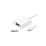 Convertor Mini Display Port la VGA-Culoare Alb